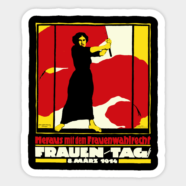 Frauentag Sticker by Krobilad